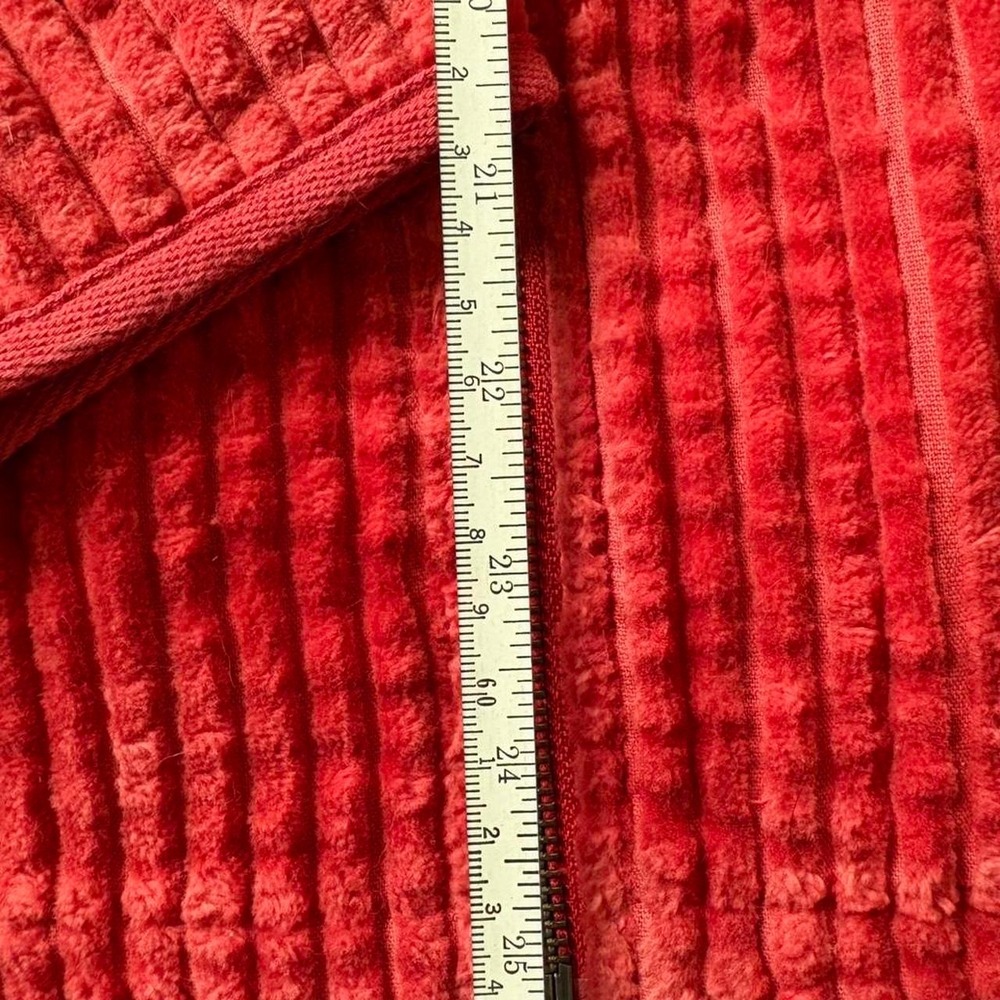 Woolrich Ladies Corduroy Zip jacket  with pockets XXL Winter Coral - Picture 7 of 8